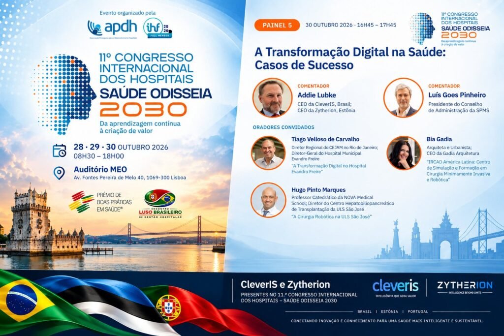 CleverIS e Zytherion no 11º Congresso Internacional dos Hospitais